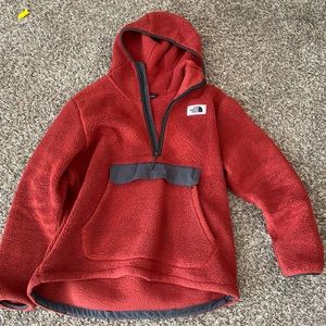 The North Face Sherpa fleece jacket.